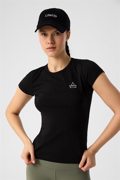 Kadın T-Shirt Siyah Renk 