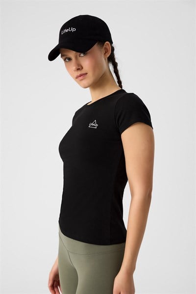 Kadın T-Shirt Siyah Renk 