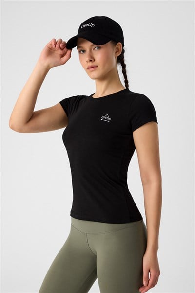 Kadın T-Shirt Siyah Renk 