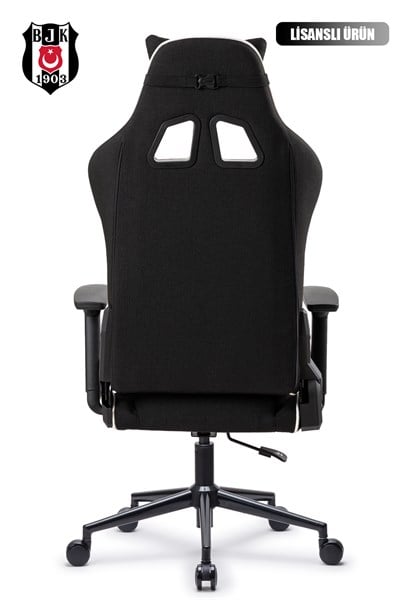 Fanchair x Beşiktaş Goal Siyah Kumaş Lisanslı Oyuncu Koltuğu