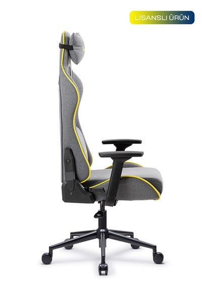 Fanchair x Fenerbahçe Goal Gri Kumaş Lisanslı Oyuncu Koltuğu