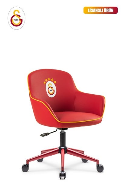 Fanchair x Galatasaray Icon Kırmızı Lisanslı Çalışma Koltuğu