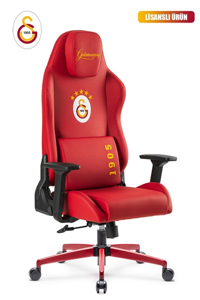 Fanchair x Galatasaray Kırmızı Lisanslı Oyuncu Koltuğu