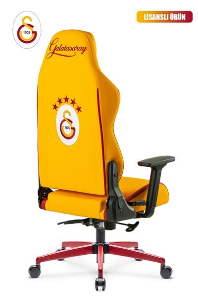 Fanchair x Galatasaray Sarı Kırmızı Lisanslı Oyuncu Koltuğu