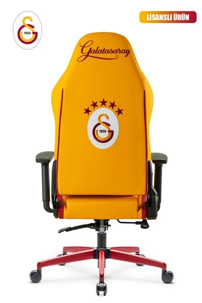 Fanchair x Galatasaray Sarı Kırmızı Lisanslı Oyuncu Koltuğu