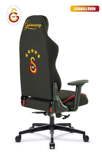 Fanchair x Galatasaray Siyah Kırmızı Kumaş Lisanslı Oyuncu Kotuğu