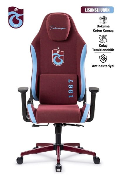 Fanchair x Trabzonspor Bordo Mavi Kumaş Lisanslı Oyuncu Koltuğu