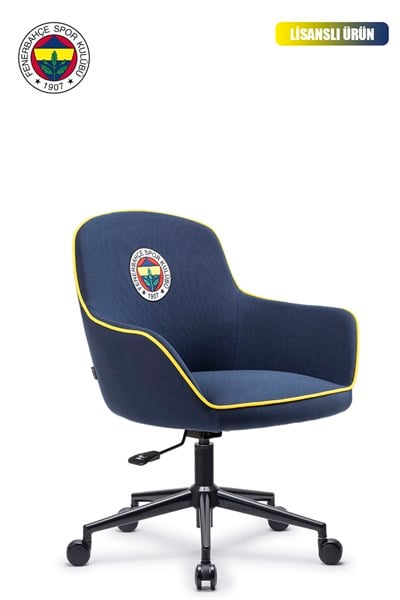 Fanchair x Fenerbahçe Icon Lacivert Kumaş Çalışma Koltuğu