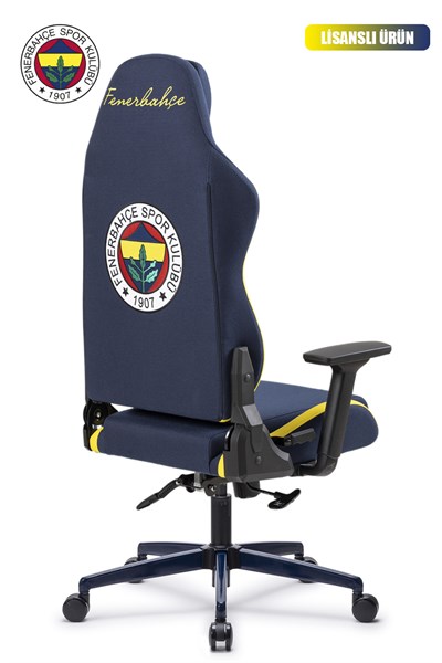 Fanchair x Fenerbahçe Lacivert Sarı Kumaş Lisanslı Oyuncu Koltuğu