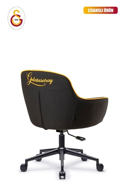 Fanchair x Galatasaray Icon Siyah Kumaş Çalışma Koltuğu
