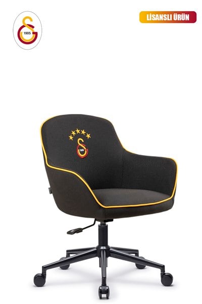 Fanchair x Galatasaray Icon Siyah Kumaş Çalışma Koltuğu