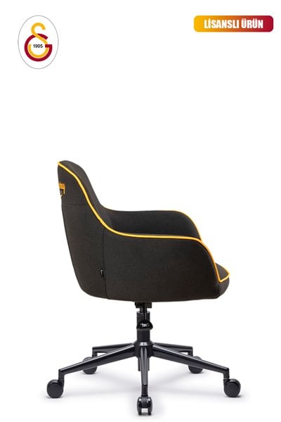 Fanchair x Galatasaray Icon Siyah Kumaş Çalışma Koltuğu