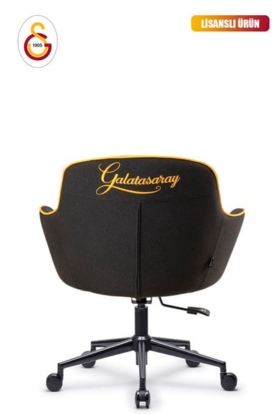 Fanchair x Galatasaray Icon Siyah Kumaş Çalışma Koltuğu