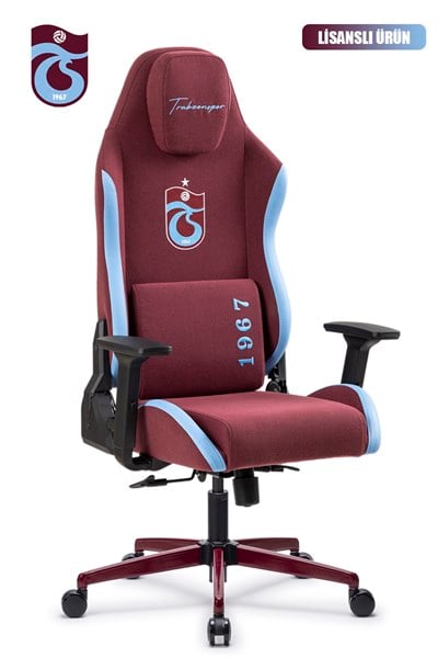 Fanchair x Trabzonspor Bordo Mavi Kumaş Lisanslı Oyuncu Koltuğu