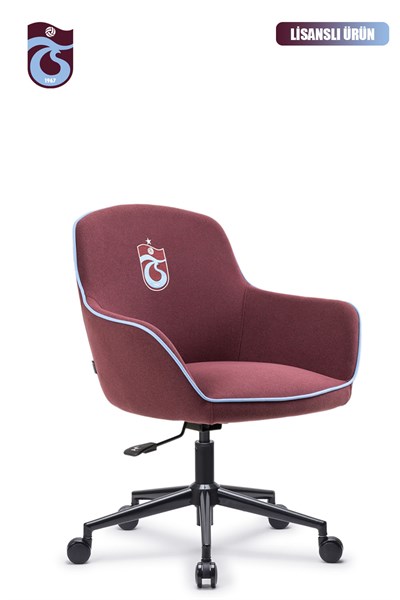 Fanchair x Trabzonspor Icon Bordo Kumaş Çalışma Koltuğu