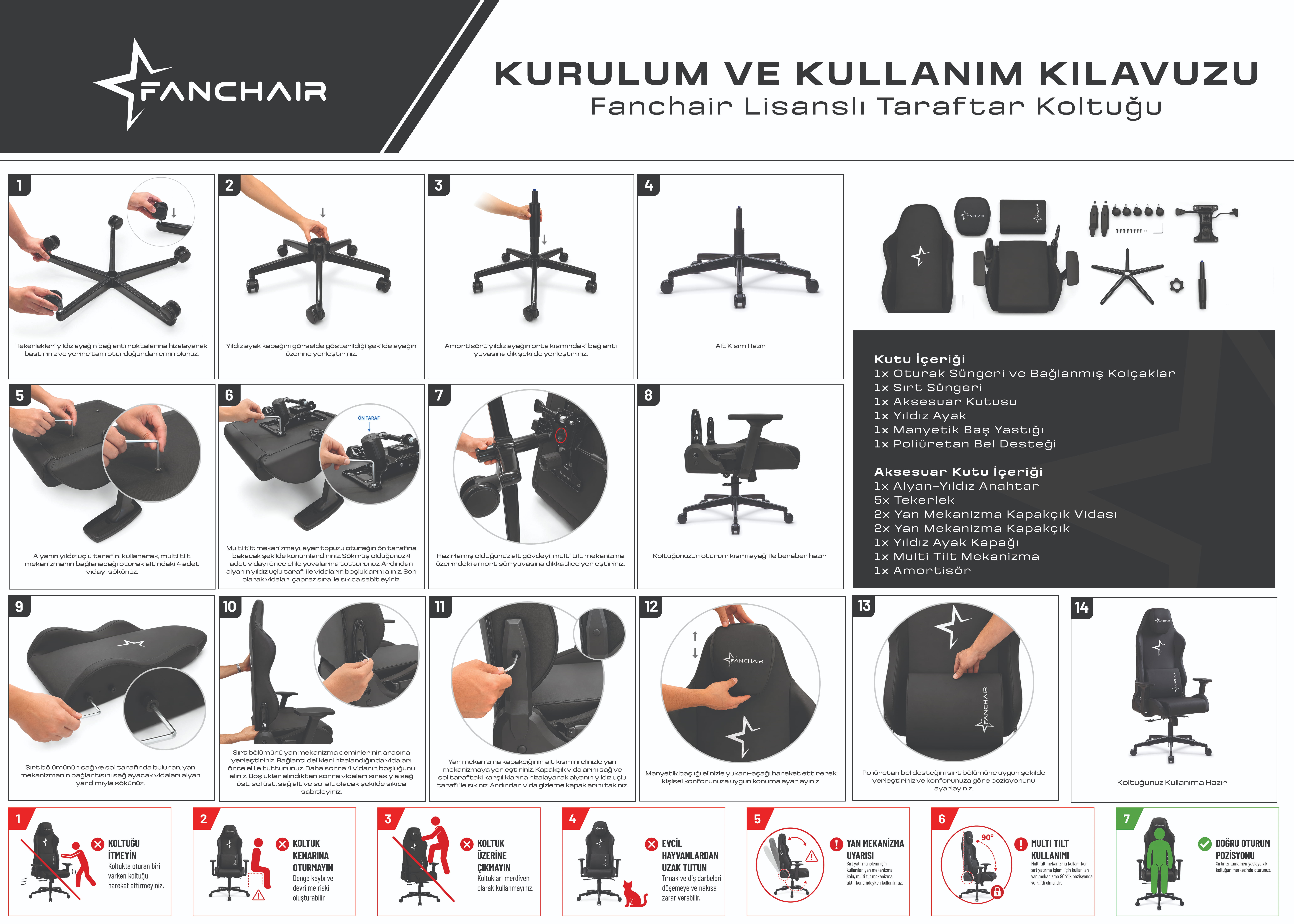 Fanchair Kurulum Kılavuzu