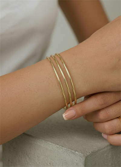 TURKUAZ 14K AJDA BİLEZİK (1 ADET)