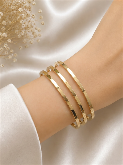 TURKUAZ 14K AJDA BİLEZİK (1 ADET)