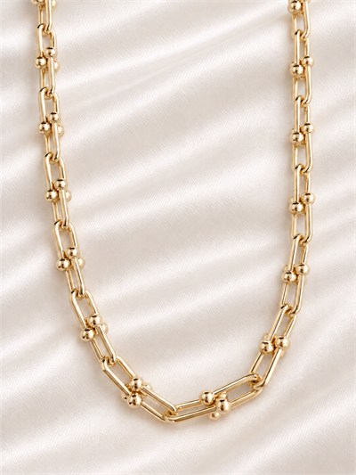TURKUAZ 45 CM XUPING TIFFANY MODEL ZİNCİR KOLYE