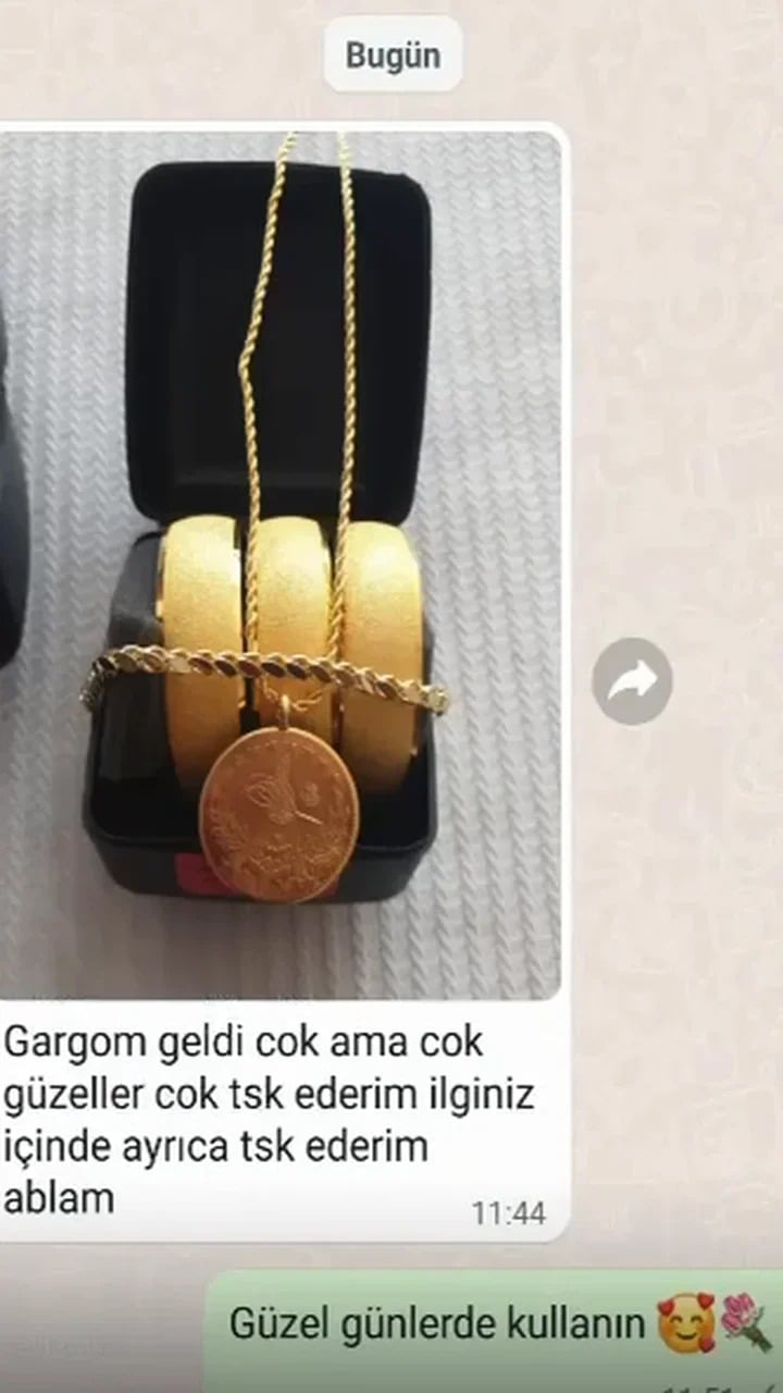 Turkuaz Takı müşteri paylaşımı