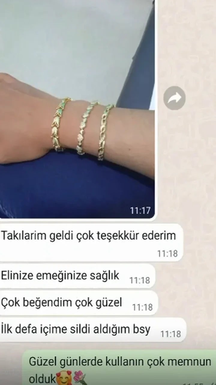 Turkuaz Takı müşteri paylaşımı