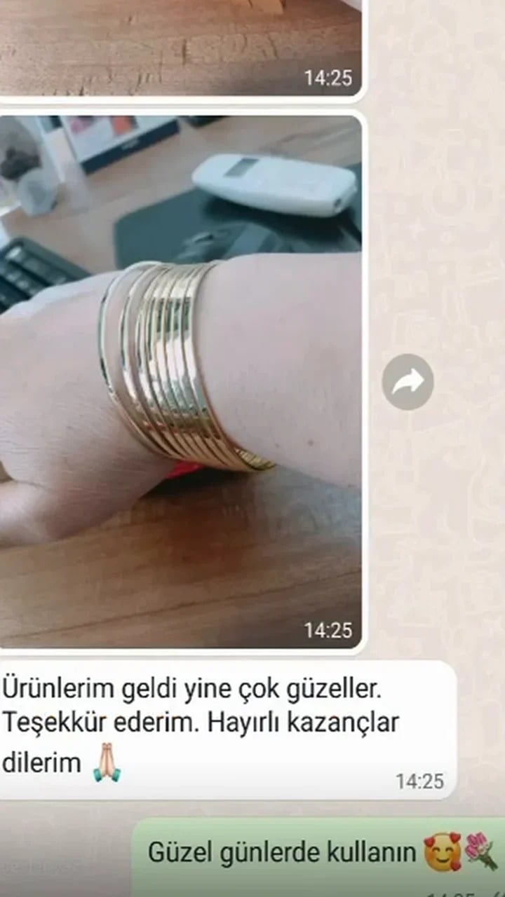 Turkuaz Takı müşteri paylaşımı