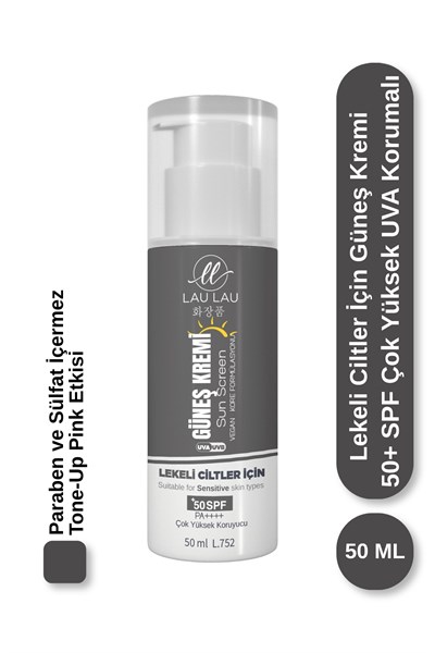 Lekeli Ciltler İçin Tone-Up Pink Güneş Kremi 50 Ml