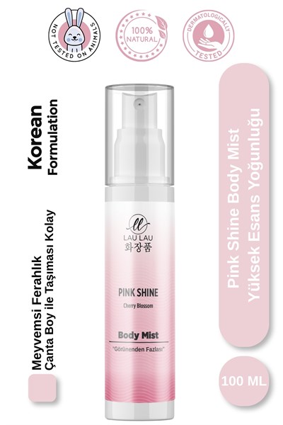 Pink Shine & Radiant Glamour Yüksek Kalıcılıklı Vücut Parfümü & Body Mist – 200 Ml