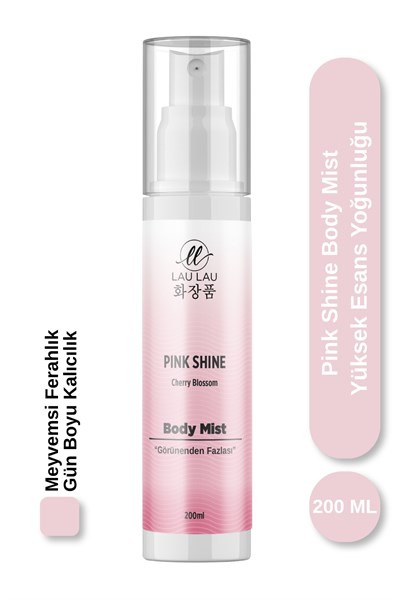 Pink Shine & Radiant Glamour Yüksek Kalıcılıklı Vücut Parfümü & Body Mist – 200 Ml