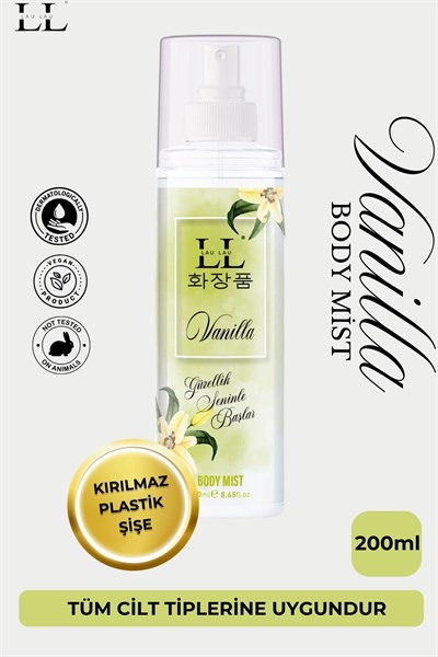 Warm Vanilla & Gourmet Sensations Yüksek Kalıcılıklı Vücut Parfümü & Body Mist – 200 ml