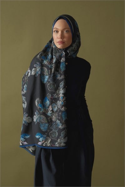 İncir Zamanı | Yün İpek Şal · 70 × 190 cm
