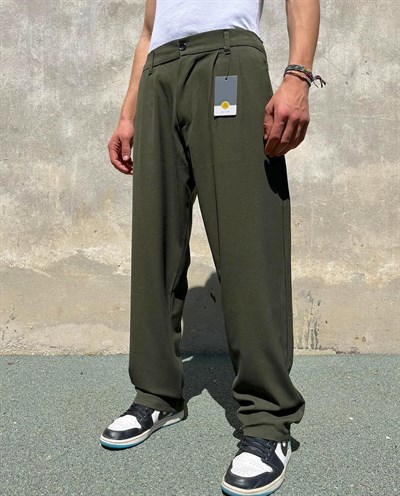 Haki Kumaş Baggy