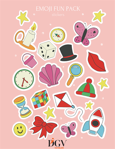 EMOJI-FUN PACK STICKER SETİ