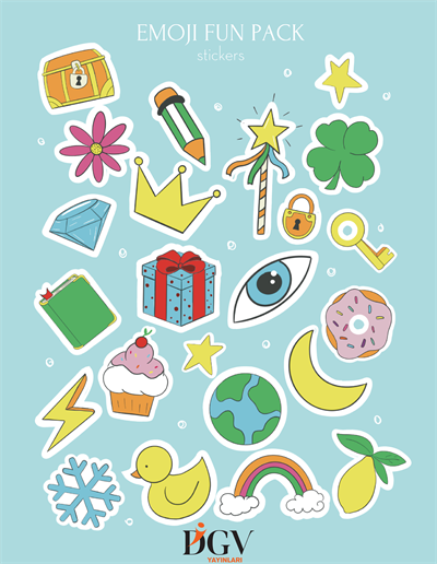 EMOJI-FUN PACK STICKER SETİ