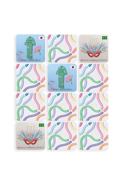 SEYAHAT HAFIZA KART OYUNU