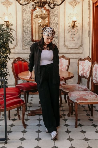 Noir Denim Takım – Yumuşak Dokulu, Rahat Kesim