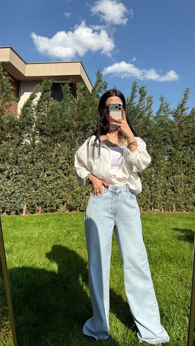 BUZZ WIDE LEG JEAN