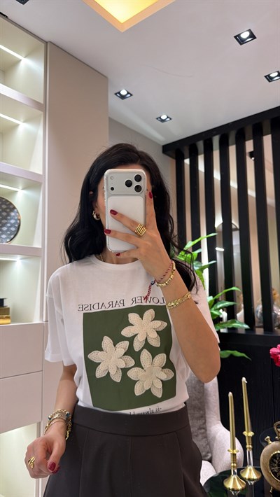 FLOWER TİŞÖRT