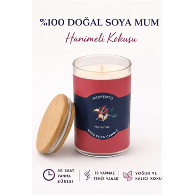 MOMENTO CANDLE LAVANTA KOKULU MUM