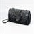 Siyah & Silver Reversible Sequin Rectangular Small Flap Çanta