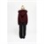 THE CANNES FUR HOOD CARDIGAN - BURGUNDY