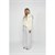THE CANNES FUR HOOD CARDIGAN - CREAM