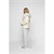 THE CANNES FUR HOOD CARDIGAN - CREAM