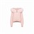 THE CANNES FUR HOOD CARDIGAN - PINK