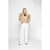 THE CANNES FUR HOOD CARDIGAN - TAN