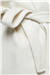 THE CHELSEA FUR CUFF SHORT COAT - CREAM