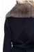 THE GROSVENOR FUR COLLAR COAT - BLACK