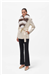 THE GROSVENOR FUR COLLAR COAT - CREAM