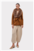 THE GROSVENOR FUR COLLAR COAT - TAN