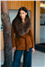 THE GROSVENOR FUR COLLAR COAT - TAN